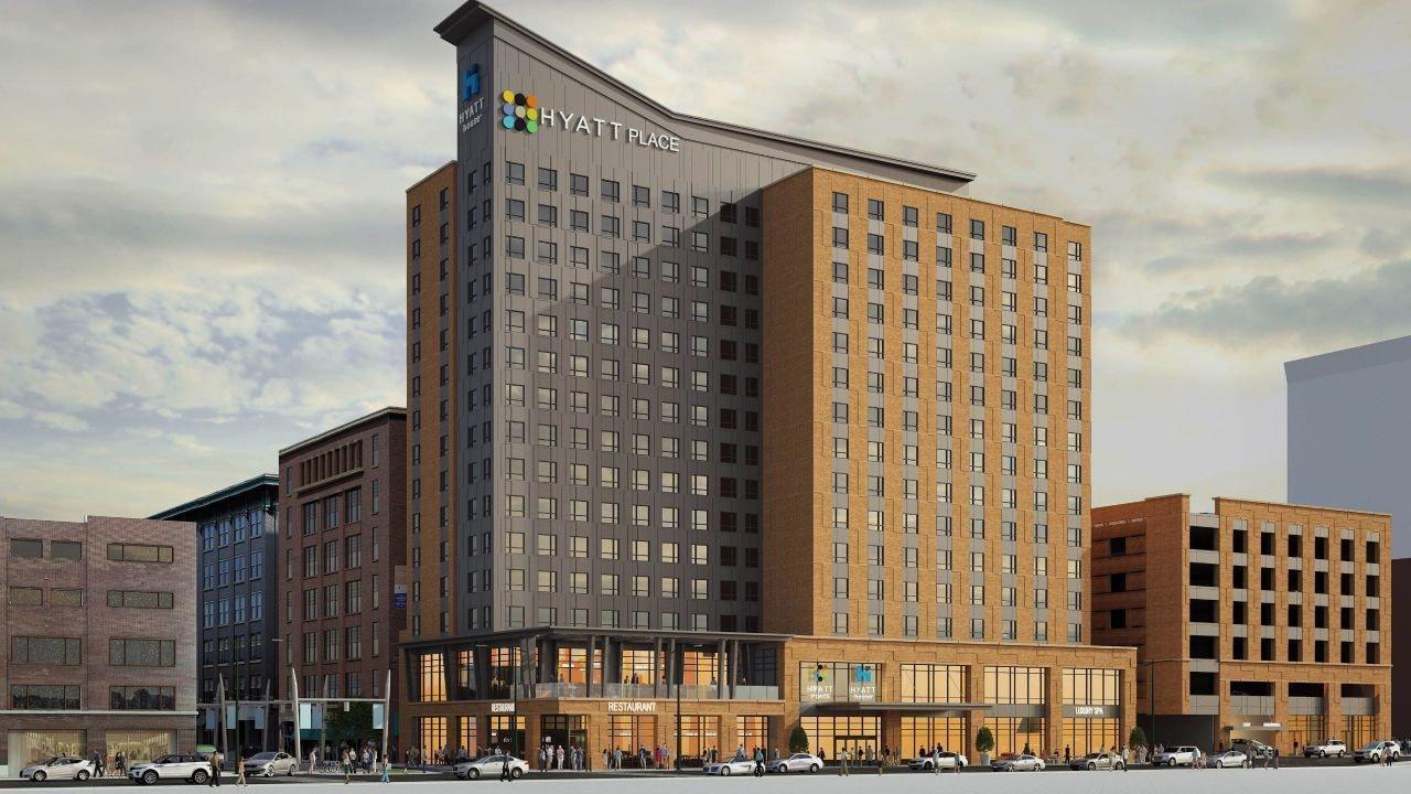 Hyatt House Indianapolis Downtown Indianápolis Exterior foto
