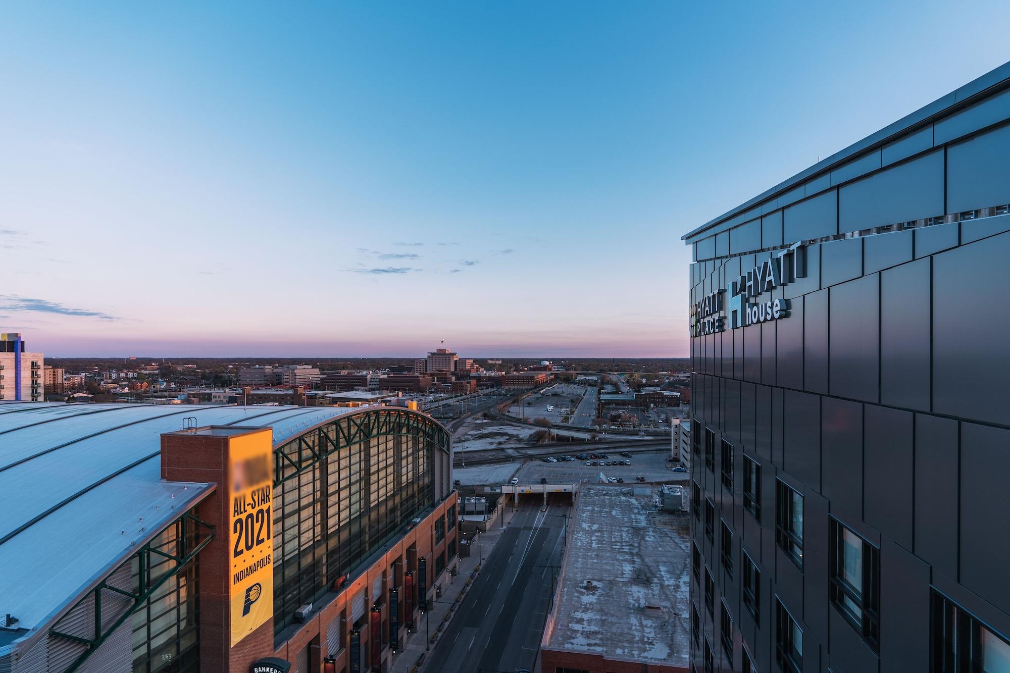 Hyatt House Indianapolis Downtown Indianápolis Exterior foto